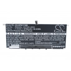 Аккумулятор для HP Spectre 13-3000 - 6750 мАч