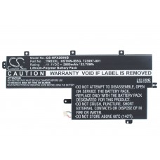 Аккумулятор для HP Split X2 13-G110DX - 2950 мАч